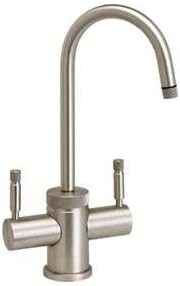Waterstone 1450HC-MB Industrial C-Spout Hot & Cold Filtration Faucet Matte Black