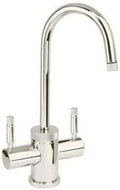 Waterstone 1450HC-PN Industrial C-Spout Hot & Cold Filtration Faucet Polished Nickel
