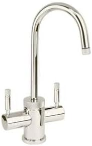 Waterstone 1450HC-PN Industrial C-Spout Hot & Cold Filtration Faucet Polished Nickel