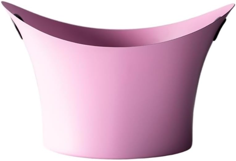 Ice Bucket, Stainless Steel Champagne Wine Ice Bucket Home Cooler Ice Buckets For Parties(Purple)