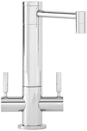 Waterstone 1900HC-ORB Hunley Straight Spout Lever Handle Oil Rubbed Bronze Hot/Cold