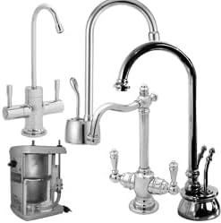 Victorian Single Handle Hot Water Dispenser, Oil Rubbed Bronze
