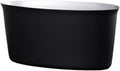 Ice Bucket, Large Champagne Ice Bucket Restaurant Wine Chiller Cooler Ice Buckets for Parties(Black)