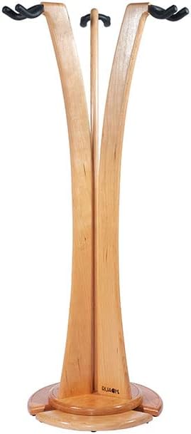 Ruach GS-1 Triple Acoustic/Electric Guitar Stand - Cherry