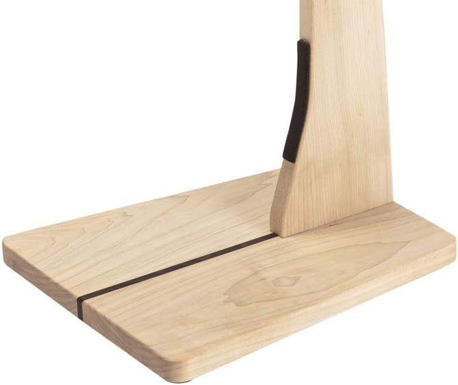 Zither Wooden Guitar Stand - Handcrafted Solid Maple Wood Floor Stands Best for Acoustic, Electric and Classical Guitars, Made in USA