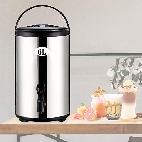Stainless Steel Insulated Catering Urn - Hot Water Dispenser with Faucet for Beverages, Ideal for Events, Parties, and Catering Services 20 L