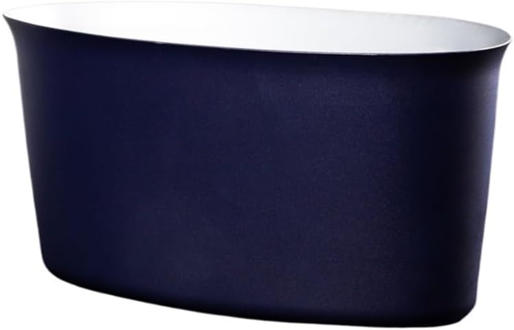 Ice Bucket, Large Champagne Ice Bucket Restaurant Wine Chiller Cooler Ice Buckets for Parties(Blue)