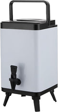 Hot Water Dispenser with Faucet, 304 Stainless Steel Catering Urn, Commercial Coffee Urn Insulated Barrel for Restaurant Office Cafe Home,10L