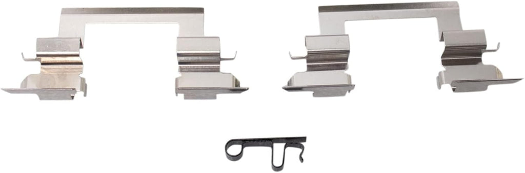 TRQ Front Brake Pad and Rotor Set Semi Metallic Vented Rotors Calipers Compatible with 2007-2012 Dodge Caliber