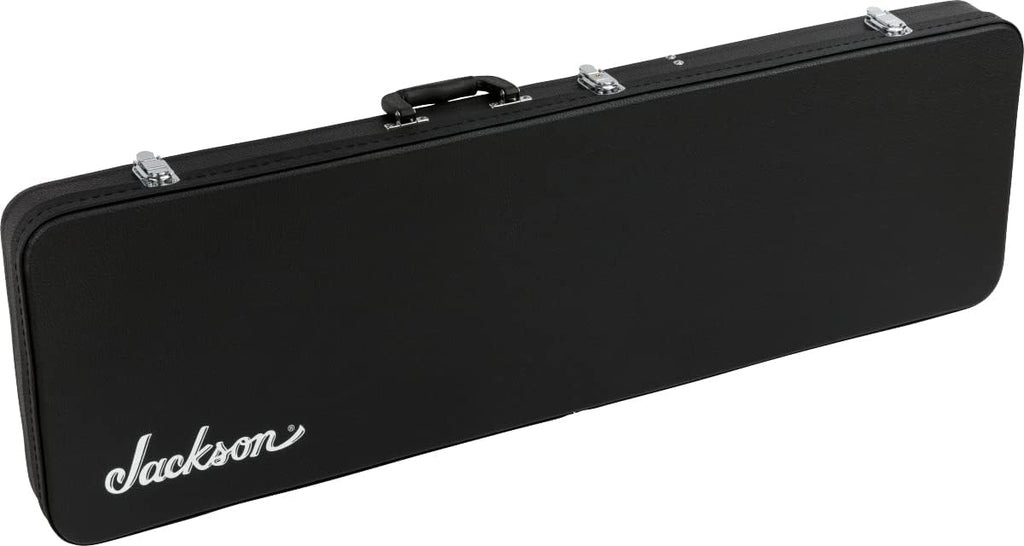 Jackson Dinky/Soloist 6/7 String Economy Hard-shell Case Bundle with Guitar Cable, Guitar Strap, and Picks