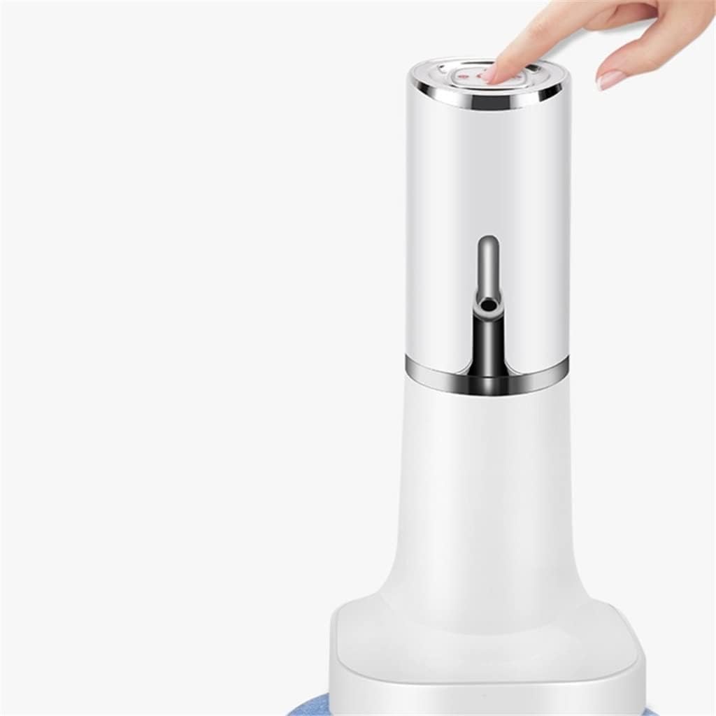 Home Automatic Water Dispenser Hand Press Water Pump USB Charging Water Pump (Color : Gold) (Silver)