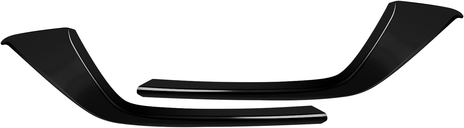 HIGH FLYING for Mazda CX-5 CX5 2022 2023 2024 2025 Exterior Accessories Car Front Grille Inserts Cover Molding ABS Glossy Black 2pcs