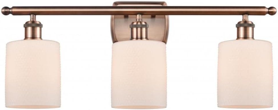 Innovations Lighting 516-3W-AC-G111 Cobbleskill 3 Light Bath Vanity Light Part of The Ballston Collection