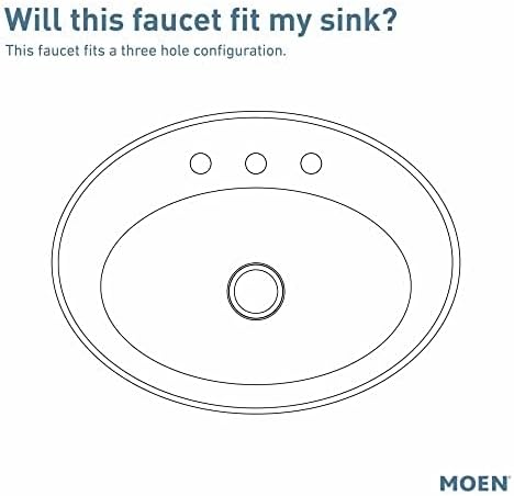 Moen T6708BL Genta LX Two Handle Widespread Modern Bathroom Facuet Valve Required, Matte Black- Pack (2)