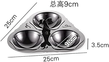 Stainless Steel Set Bar KTV Table Top Table Accessories Ice Bucket Paper Towel Holder Fruit Plate Ashtray