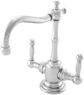 Newport Brass 108 Chesterfield Double Handle Hot / Cold Water Dispenser from the 940 Series, Stainless Steel