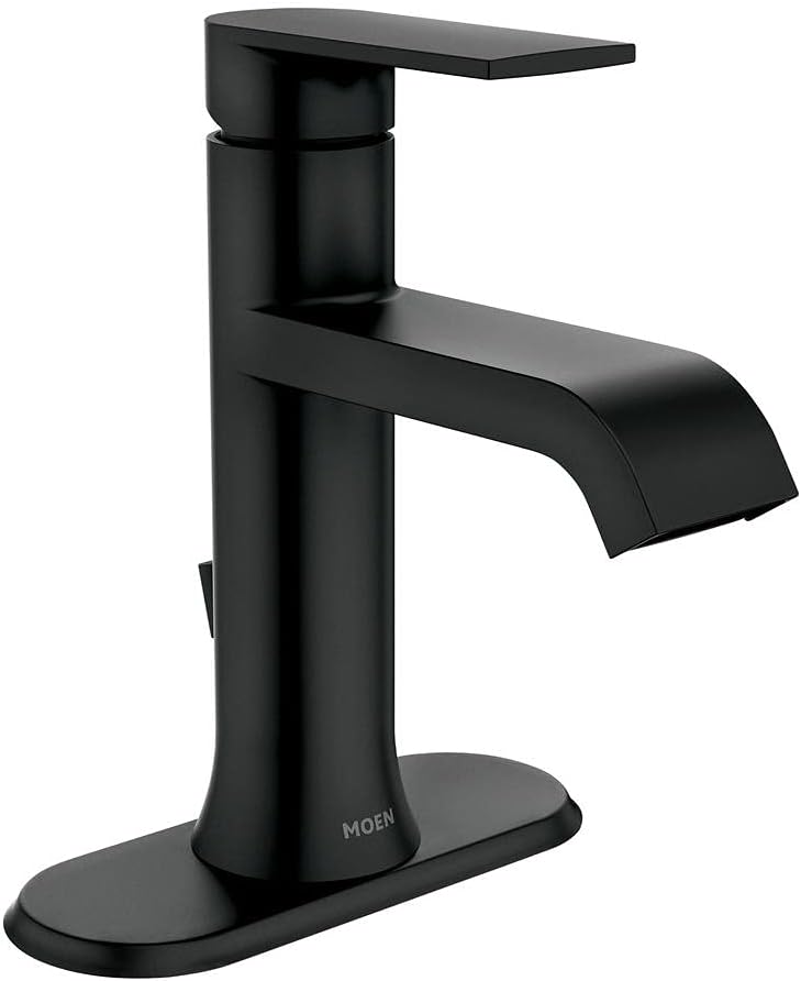 Moen Faucet Bath GENTA Matte BLK 1H 84760BL