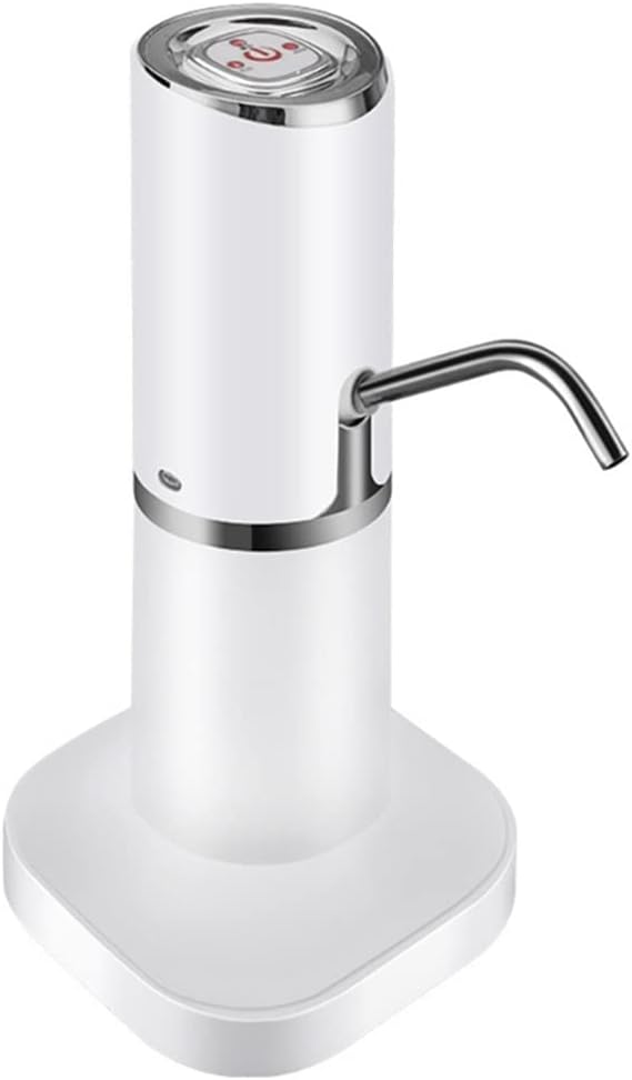 Home Automatic Water Dispenser Hand Press Water Pump USB Charging Water Pump (Color : Gold) (Silver)