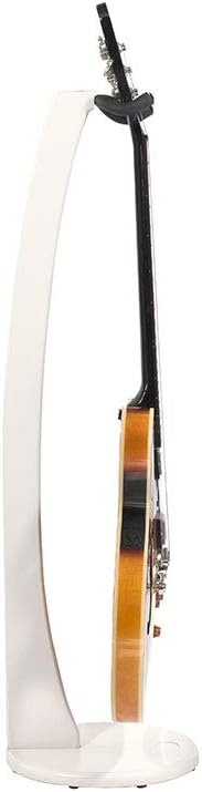 Ruach GS-1 Wooden Acoustic Guitar Stand Hanger for Acoustic and Electric Guitar - White
