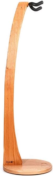 Ruach Wooden Acoustic Electric Guitar Stand - Handmade from Cherry