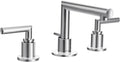 Moen TS43002 Arris Two-Handle Modern 8 in. Widespread Bathroom Faucet Trim Kit, Valve Required, Chrome