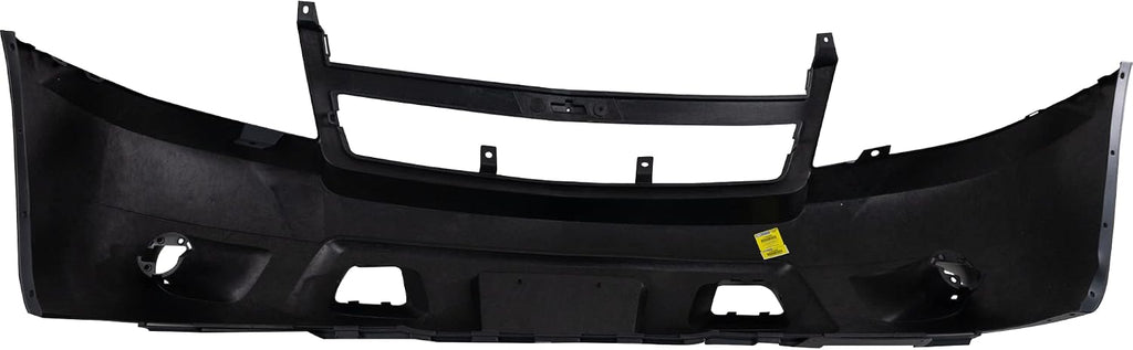Garage-Pro Front Bumper Cover For 2007-2014 Chevrolet Tahoe, Suburban 1500, 2007-2013 Avalanche, Suburban 2500, w/o Off-Road Package, w/Fog Light Holes, w/o Parking Sensor Holes, Car Accessories