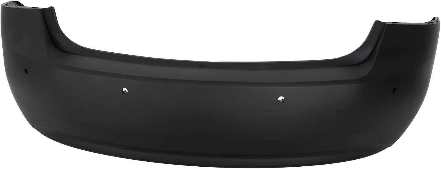 Garage-Pro Bumper Cover Compatible with Chevrolet Impala 2016-2020 For Models Without Blind Spot Sensor and With Parking Aid Sensor Primed Rear GM1100915