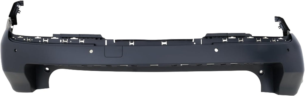 Garage-Pro Bumper Cover Compatible with Chevrolet Tahoe 2021-2024, GMC Yukon For Models With Parking Aid Sensor and Without Super Cruise Primed Rear, Upper CAPA GM1100A40C