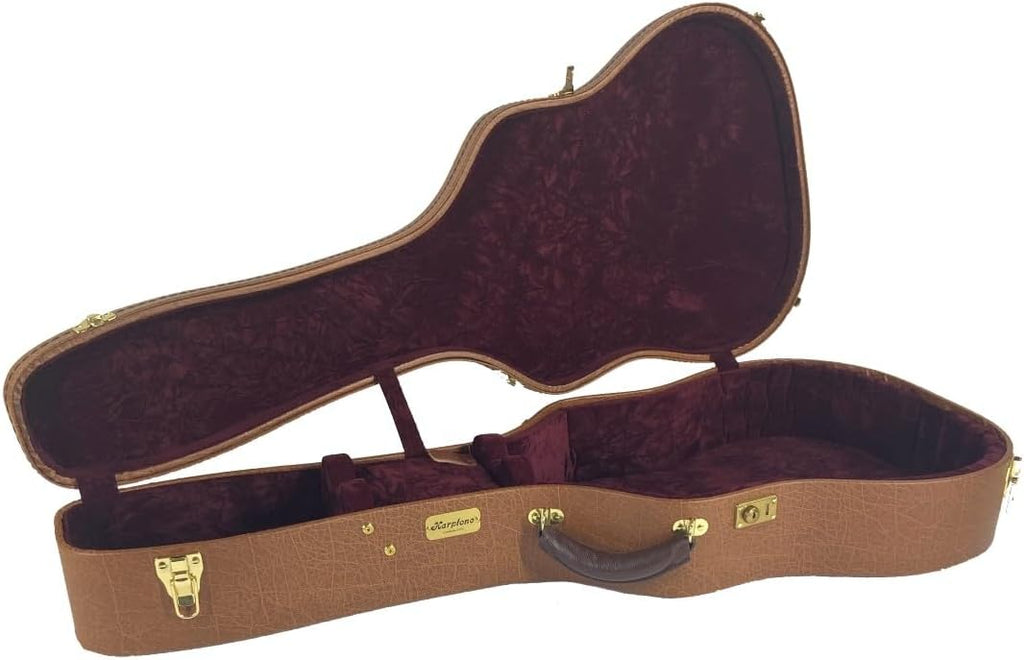 TKL Harptone® Legacy Series Vintage Brown 14-Fret 6-String Dreadnought Acoustic Guitar Case