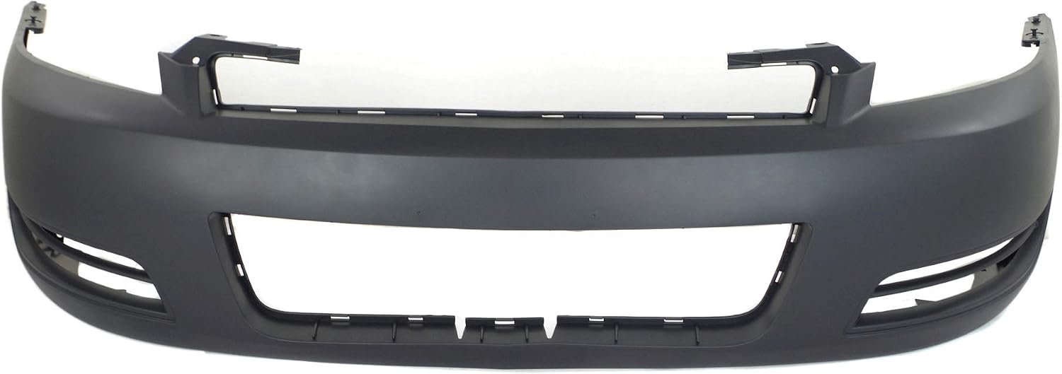 Garage-Pro Front Bumper Cover For 2006-2013 Chevrolet Impala, Fits 2014-2016 Chevrolet Impala Limited, Primed - For LS Model, Without Fog Lights