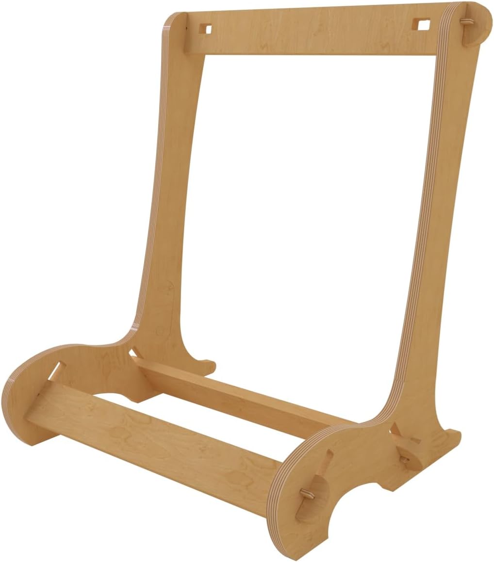 A&S Crafted Products Guitar Case Rack for 3 Acoustics or Electrics | The VersaRack | Solid Wood Stand | Made in U.S.A.