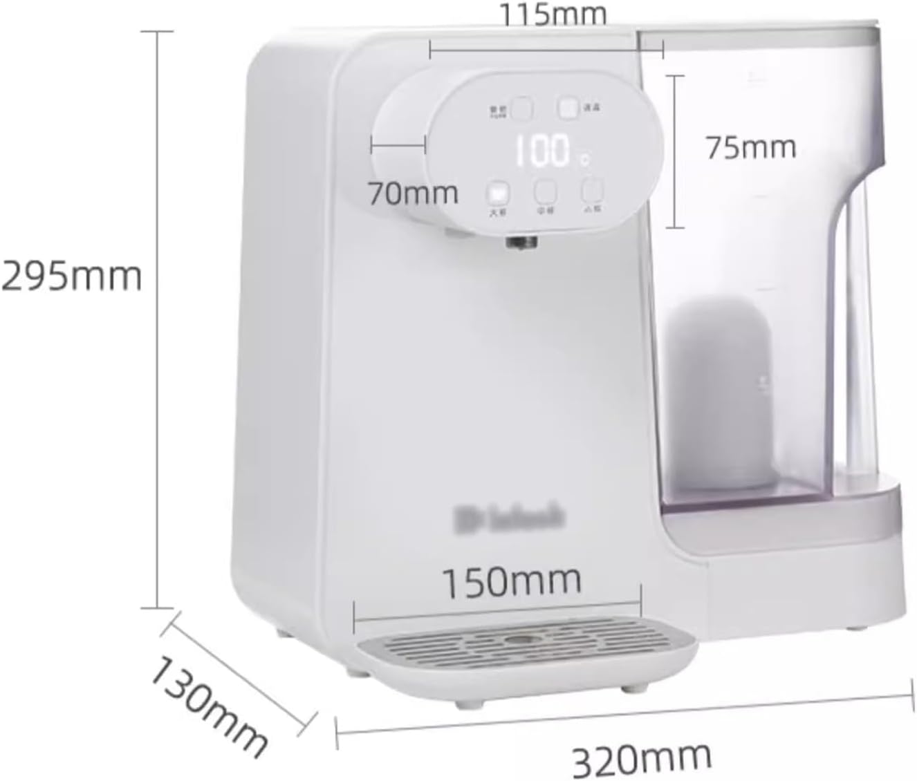 hot Water dispensers Instant Water Dispenser Desktop Water Purifier Fast Heating Integrated Household Direct Water Dispenser Instant hot Water Dispenser