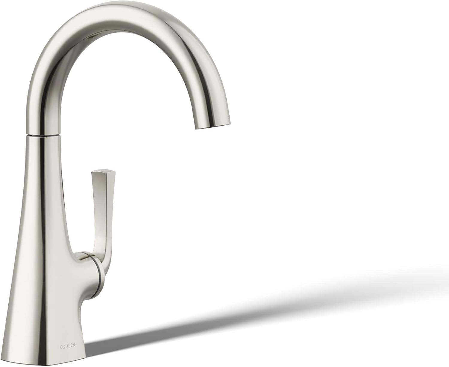 Kohler K-24134-SN Graze Beverage Faucet, Polished Nickel
