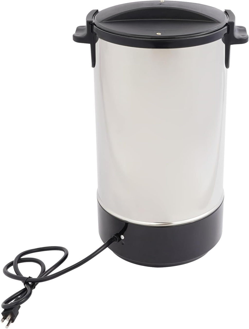 Electric Coffee Urn, 16.5L/4.35Gal Stainless Steel Hot Coffee Dispenser with Water Level Gauge and Temp Control, 82 Cups of 6.76 OZ Large Capacity(Black)