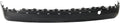 Garage-Pro Bumper Cover Compatible with Chevrolet Equinox 2018-2021 For Models With Single Exhaust and Without Blind Spot Sensor, 1st Design Textured Rear, Lower GM1115140