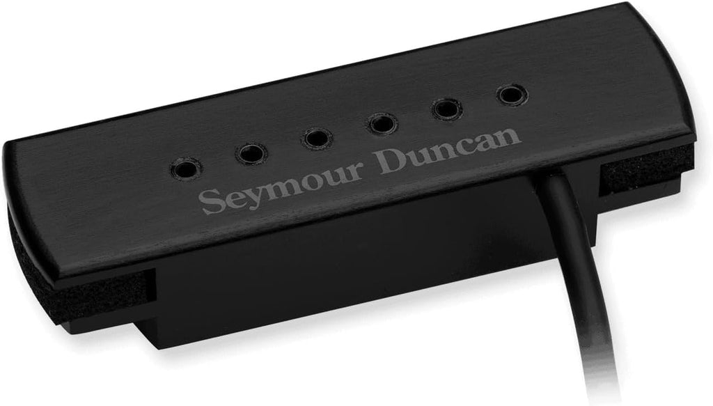 Seymour Duncan SA-3XL Woody XL Acoustic Soundhole Pickup - Instant Mounting Magnetic Soundhole Pickup for Standard Steel String Acoustic Guitars - Black