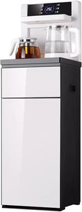 hot Water dispensers Tea Bar Dispenser Household Water Dispenser Fully Automatic Intelligent Downward Water Bucket Small Office High-end Instant hot Water Dispenser (Color : Ice Warm)