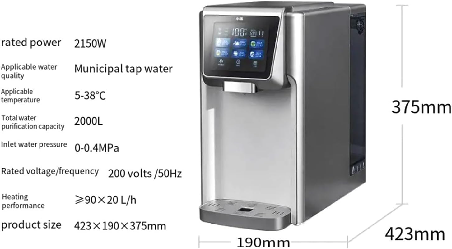 hot Water dispensers Water Purifier Direct Drinking Machine Household Heating Filter Intelligent Desktop Drinking Machine Instant hot Water Dispenser