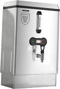 Commercial Water Boiler, Water Boiler Electric Catering Urn, 40L Instant Hot Water Dispenser with Faucet, Stainless Steel Urn for Cafe, Office, Tea/Coffee Making