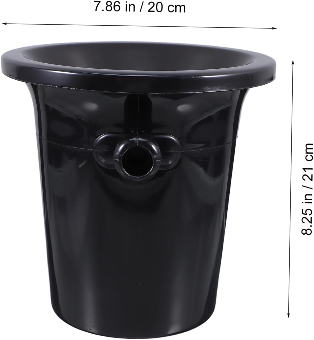 Western Style Pp Drink Buckets 4pcs Double Handles Spitting Barrels Ice Bucket Set for Wine