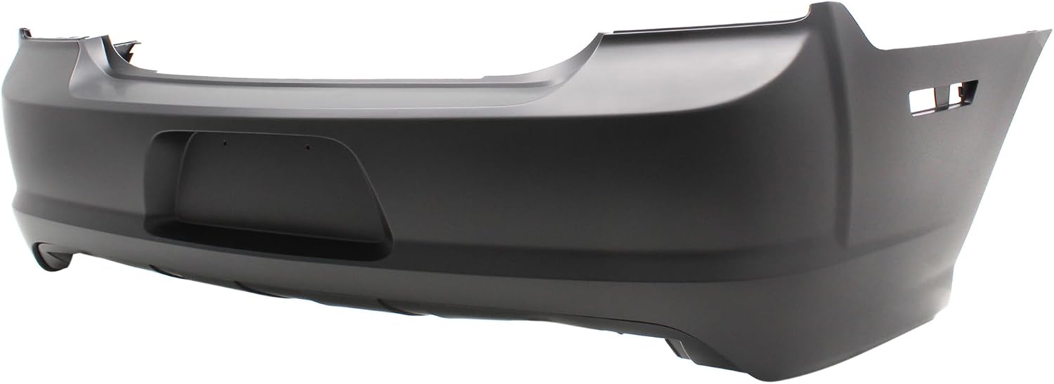Garage-Pro Bumper Cover Compatible with Dodge Charger 2012-2014 For Models Without Parking Aid Sensor Primed Rear CAPA CH1100977C