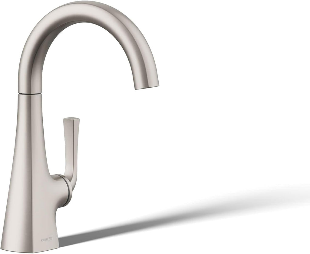 Kohler K-24134-VS Graze Beverage Faucet, Vibrant Stainless