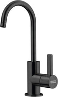 Franke UNJ-FW Universal 1.75 GPM Single Hole J SPOUT Cold Only Water Dispenser - Less Chiller - Industrial Black