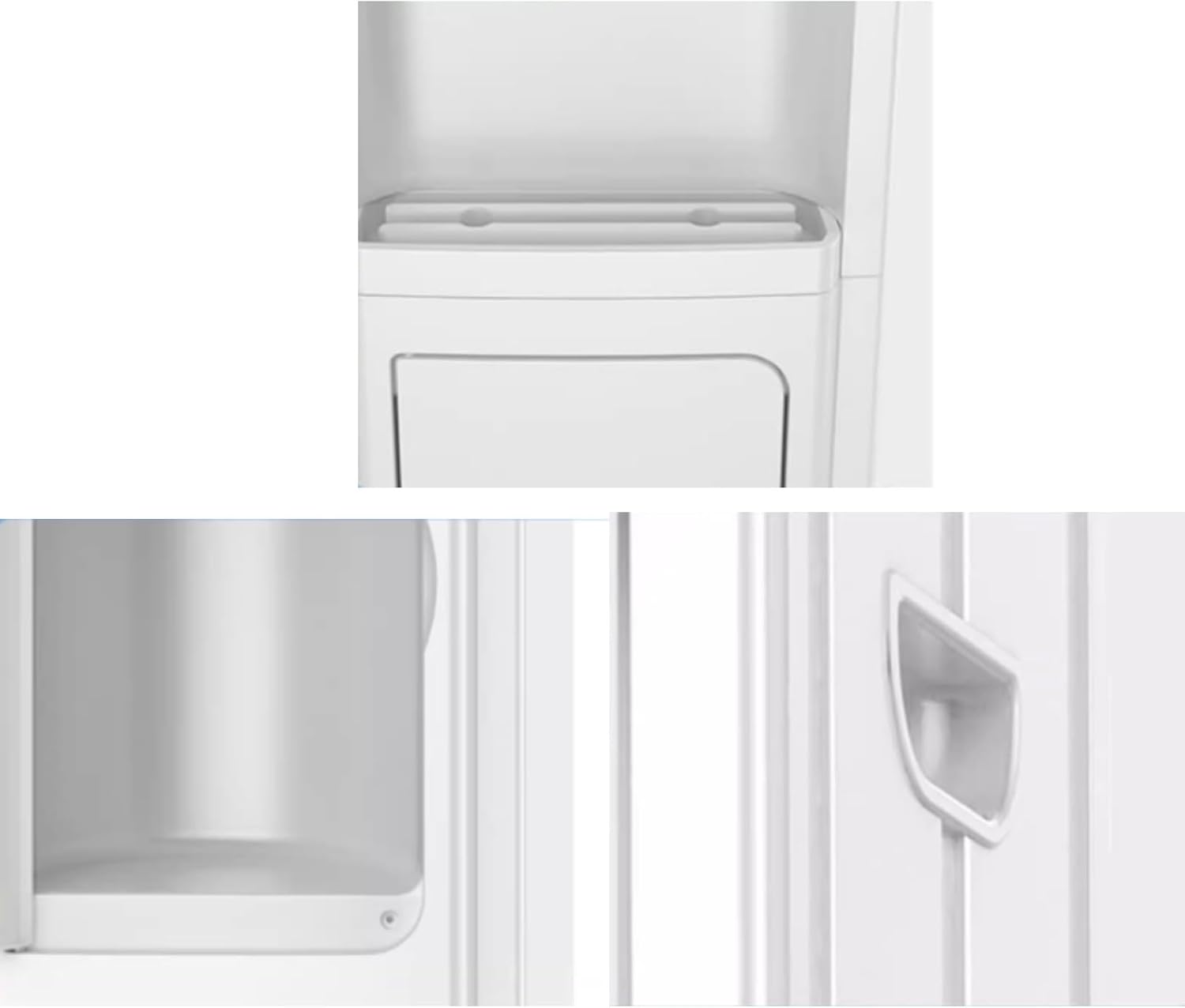 hot Water dispensers Water Dispenser for Household Use Fully Automatic Intelligent Vertical Cooling and Heating Upper Bucket Office Instant hot Water Dispenser (Color : Ice Warm)