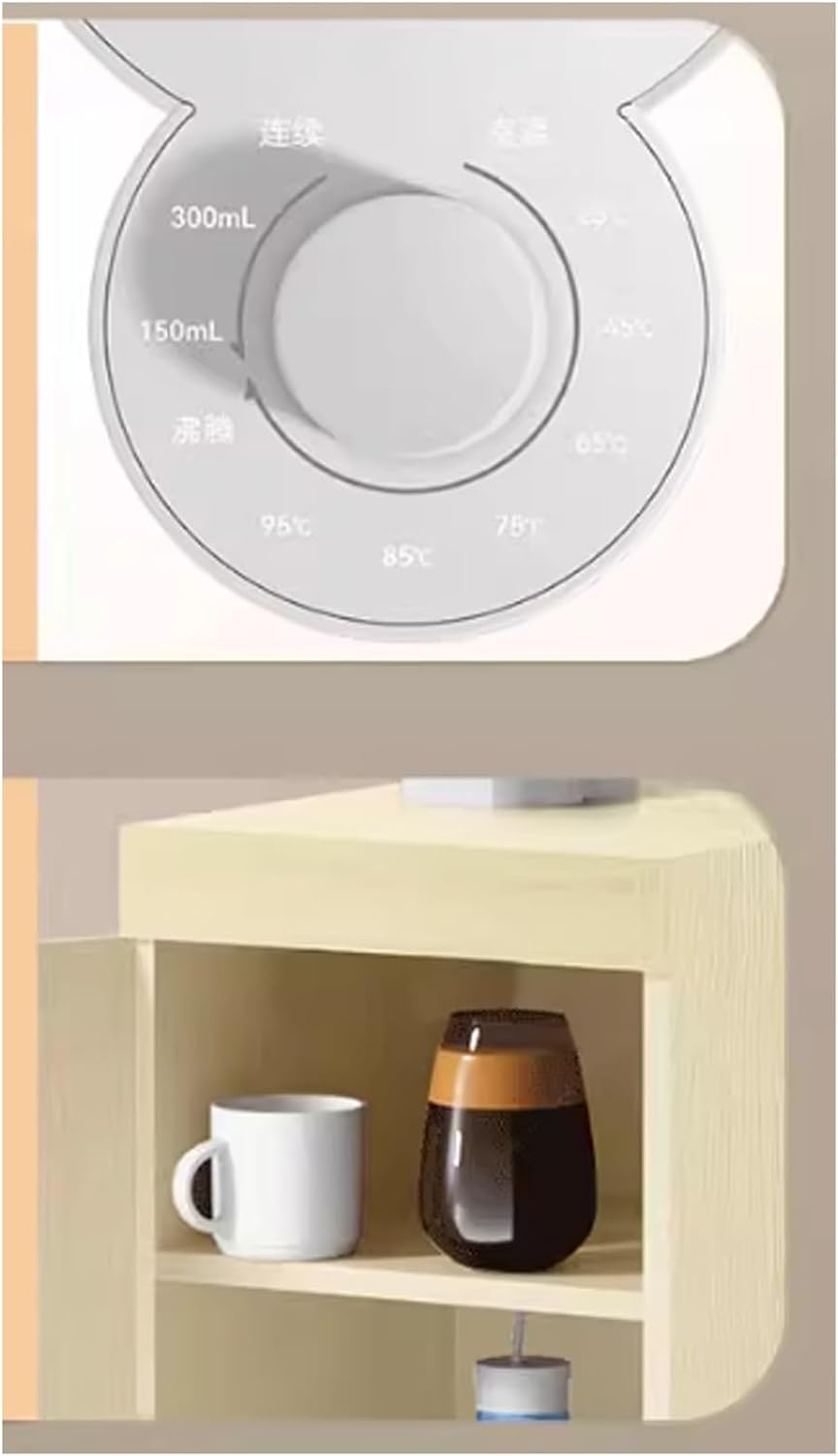 hot water dispensers Instant Hot Tea Bar Dispenser Household Water Dispenser Bottom Mounted Bucket for Boiling Water High-end New Model instant hot water dispenser (Color : A)