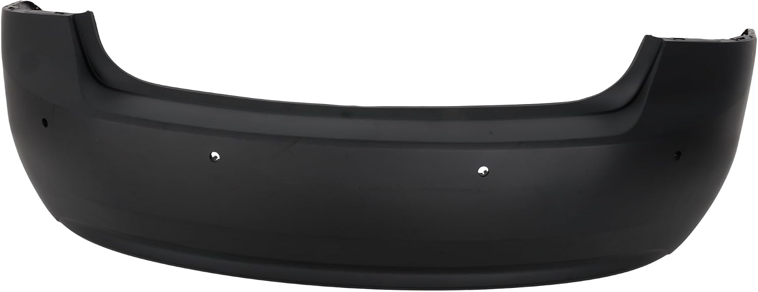 Garage-Pro Bumper Cover Compatible with Chevrolet Impala 2016-2020 For Models Without Blind Spot Sensor and With Parking Aid Sensor Primed Rear CAPA GM1100915C