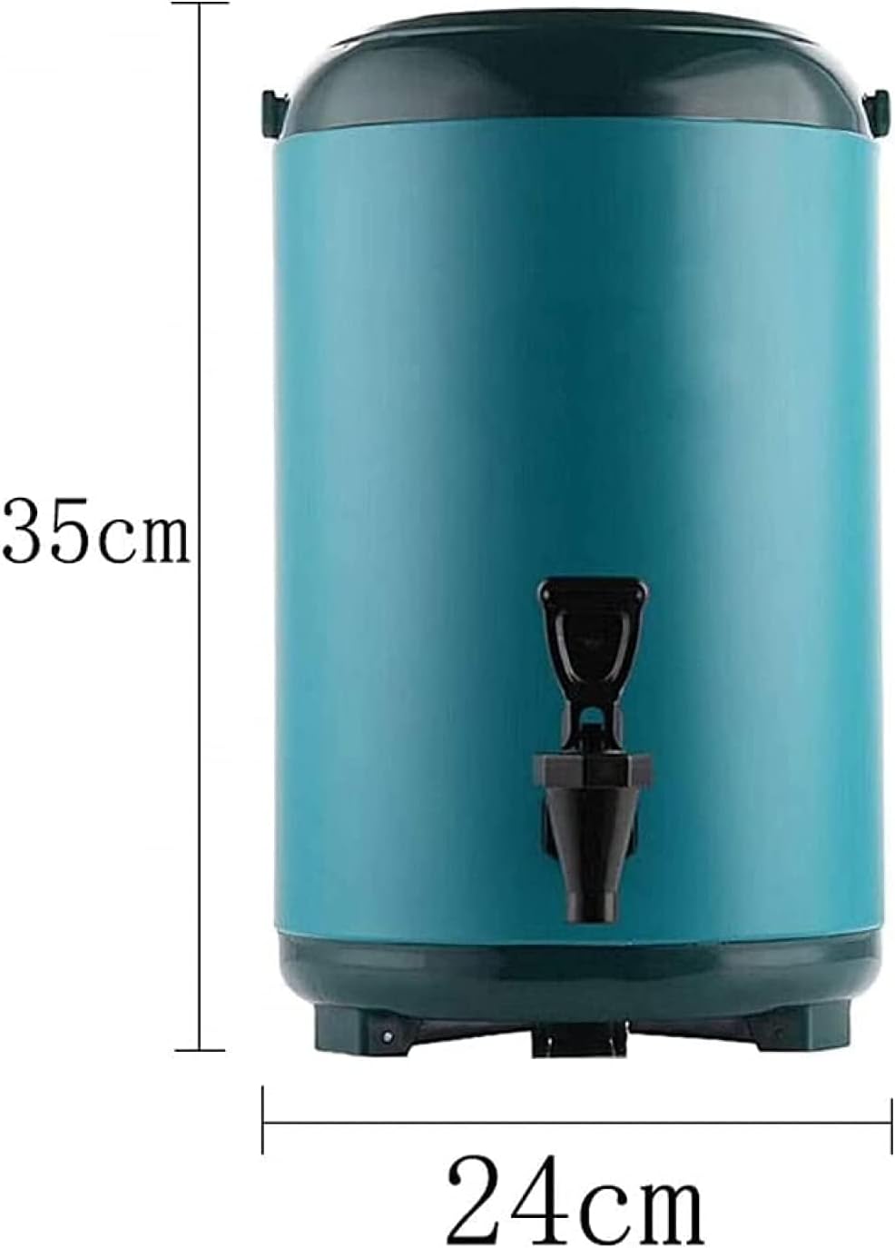Stainless Steel Hot and Cold Water Dispenser Urn Boiler - Portable Large Capacity Sealing Teapot with Faucet for Catering, Office, Hotels, Party