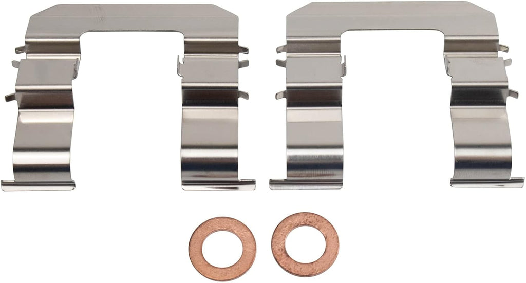 TRQ Performance Front Brake Pad and Rotor Set Ceramic Vented Coated Rotors Calipers Compatible with 2012 Kia Rio