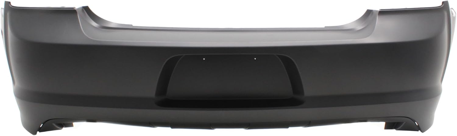 Garage-Pro Bumper Cover Compatible with Dodge Charger 2012-2014 For Models Without Parking Aid Sensor Primed Rear CAPA CH1100977C