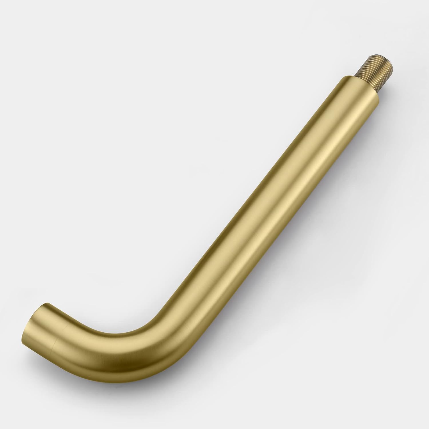 SUMERAIN Tub Faucet Wall Mount Tub Filler High Flow Bathtub Faucet Brushed Gold with Rough in Valve, Two Cross Handles